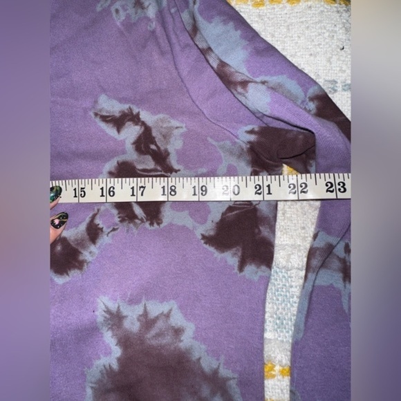 Wildfox Sweatshirt Pulliver Tiedye Meteorite Long Sleeve Neck Colorblock - Picture 6 of 8